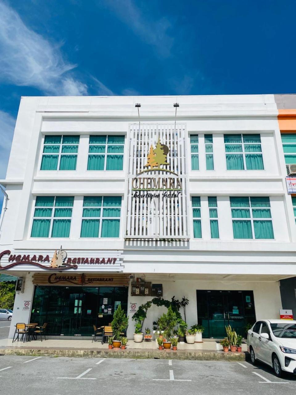 Chemara Boutique Hotel Miri Bagian luar foto